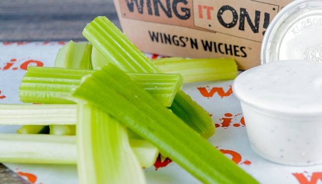 Order Veggie Sticks (Carrots & Celery) food online from Wing It On store, New Britain on bringmethat.com