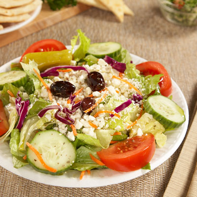 Order Greek Salad food online from Greek Fiesta store, Cary on bringmethat.com
