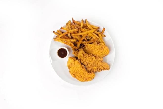 Order Jumbo Crispy Chicken Tenders & Fries food online from Old Carolina Barbecue Company store, Stow on bringmethat.com