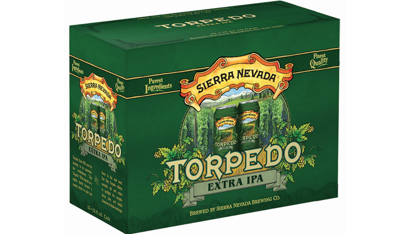 Order Sierra Nevada Torpedo Extra IPA 12 Pack 12oz Bottles food online from House Of Cigar & Liquor store, Redondo Beach on bringmethat.com