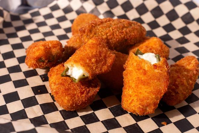 Order Jalapeno Poppers food online from Cluck's Nashville Hot Chicken store, Meridian on bringmethat.com
