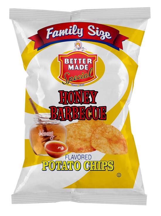 Order Better Made Honey Bbq Potato Chips food online from Deerings Market store, Traverse City on bringmethat.com