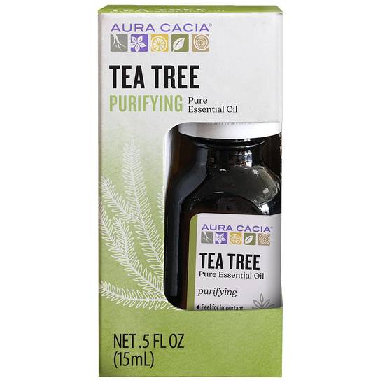 Order Aura Cacia Essential Oil Tea Tree (0.5 oz) food online from Rite Aid store, Palm Desert on bringmethat.com