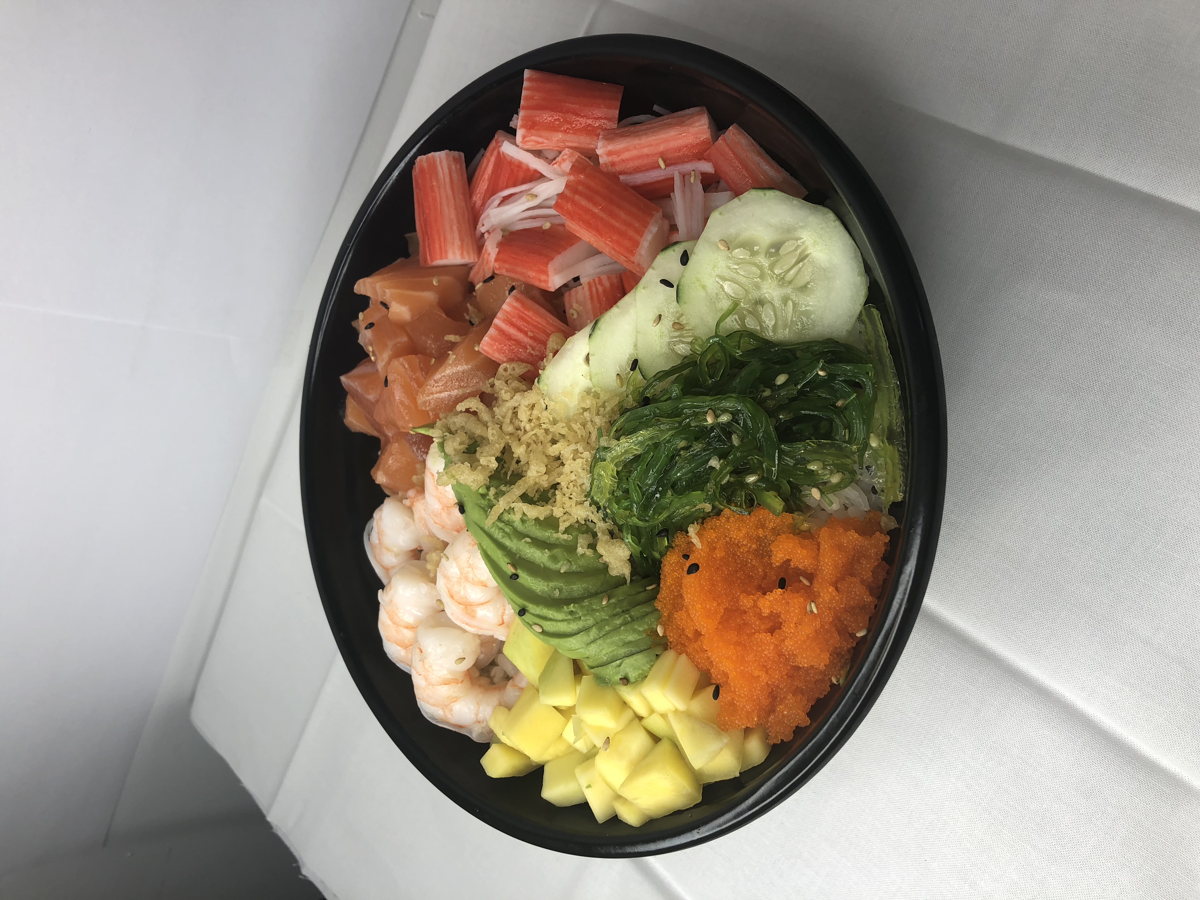 Order 1. Honolulu Seafood Lover Poke Bowl food online from A Little More store, Columbia on bringmethat.com