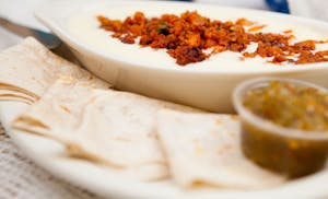 Order Choriqueso food online from Azul Tequila Taqueria & Cantina Lounge store, Peachtree City on bringmethat.com