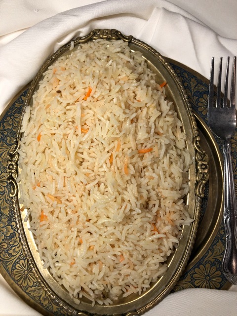 Order Saffron Rice food online from Curbside Curry store, San Francisco on bringmethat.com