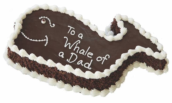 Order Fudgie the Whale Cake food online from Carvel Ice Cream &Amp; Cake Shop store, Los Angeles on bringmethat.com