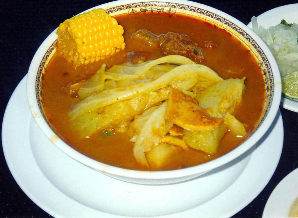 Order Sopa de Pata or sopa de mondongo  food online from Variedad De Pupusas store, Los Angeles on bringmethat.com