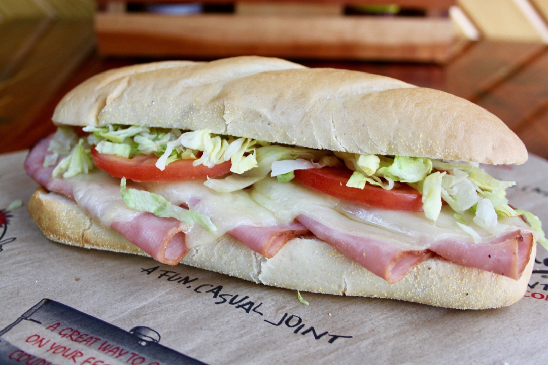 Order Ham & Swiss Sub food online from Roosters store, Huntington on bringmethat.com