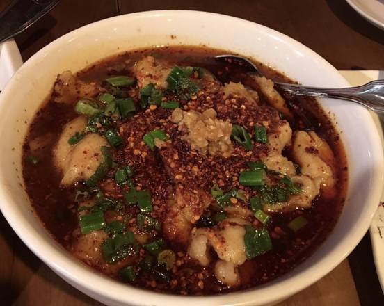 Order 310. Boiled Sole Fillet in Spicy Szechuan Sauce food online from Lao Sze Chuan store, Chicago on bringmethat.com