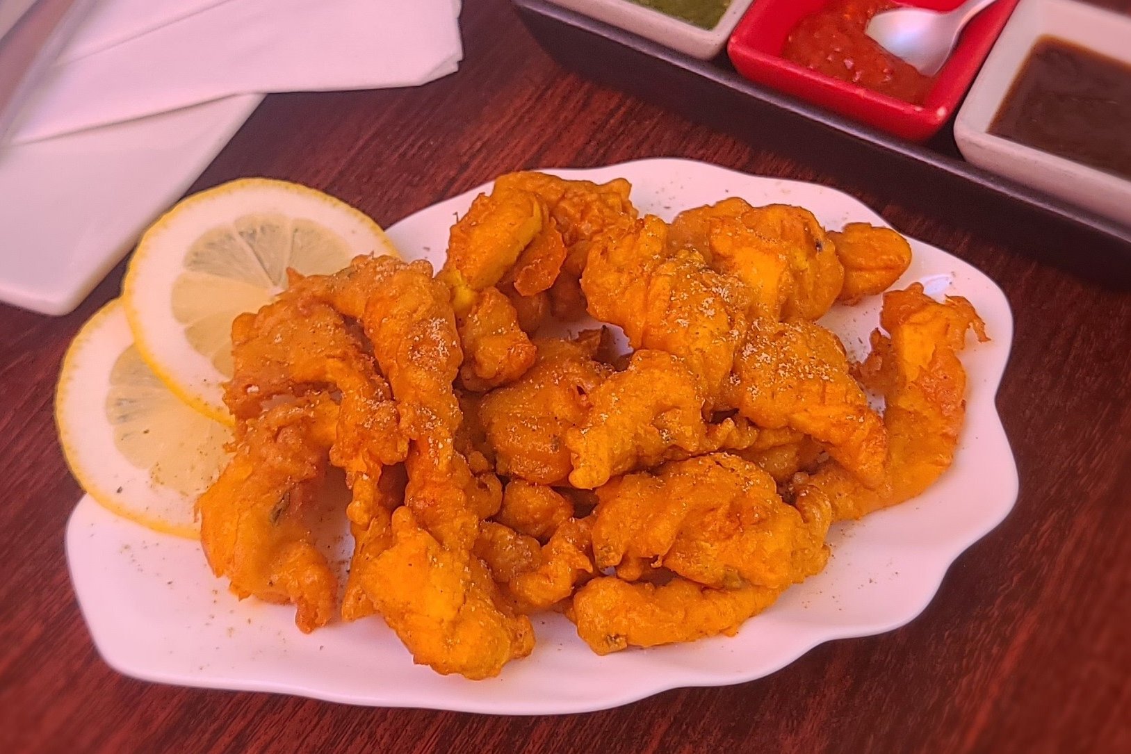 Order Fish Pakora food online from Mission Curry House store, San Francisco on bringmethat.com