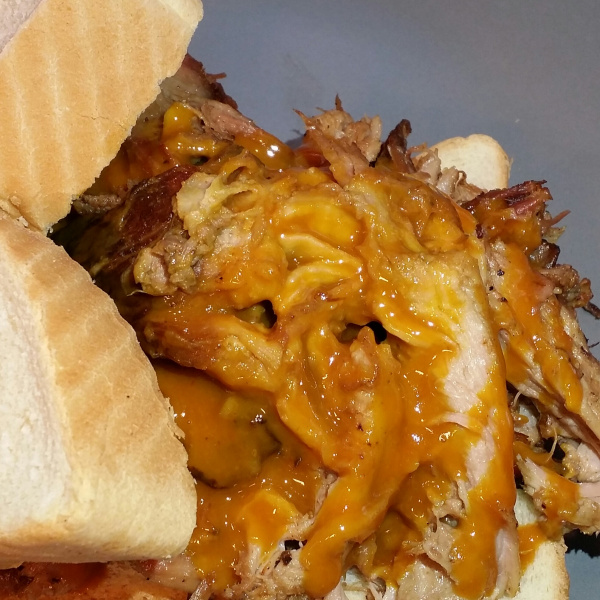 Order Pulled Pork Sandwich food online from Sims Smoked Food Truck store, Seffner on bringmethat.com