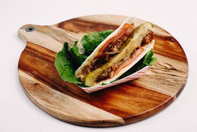 Order Cubano Taco food online from Yabo Tacos store, Powell on bringmethat.com