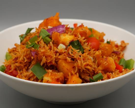 Order Paneer 65 Fried Rice food online from Bamboo Garden store, Morrisville on bringmethat.com