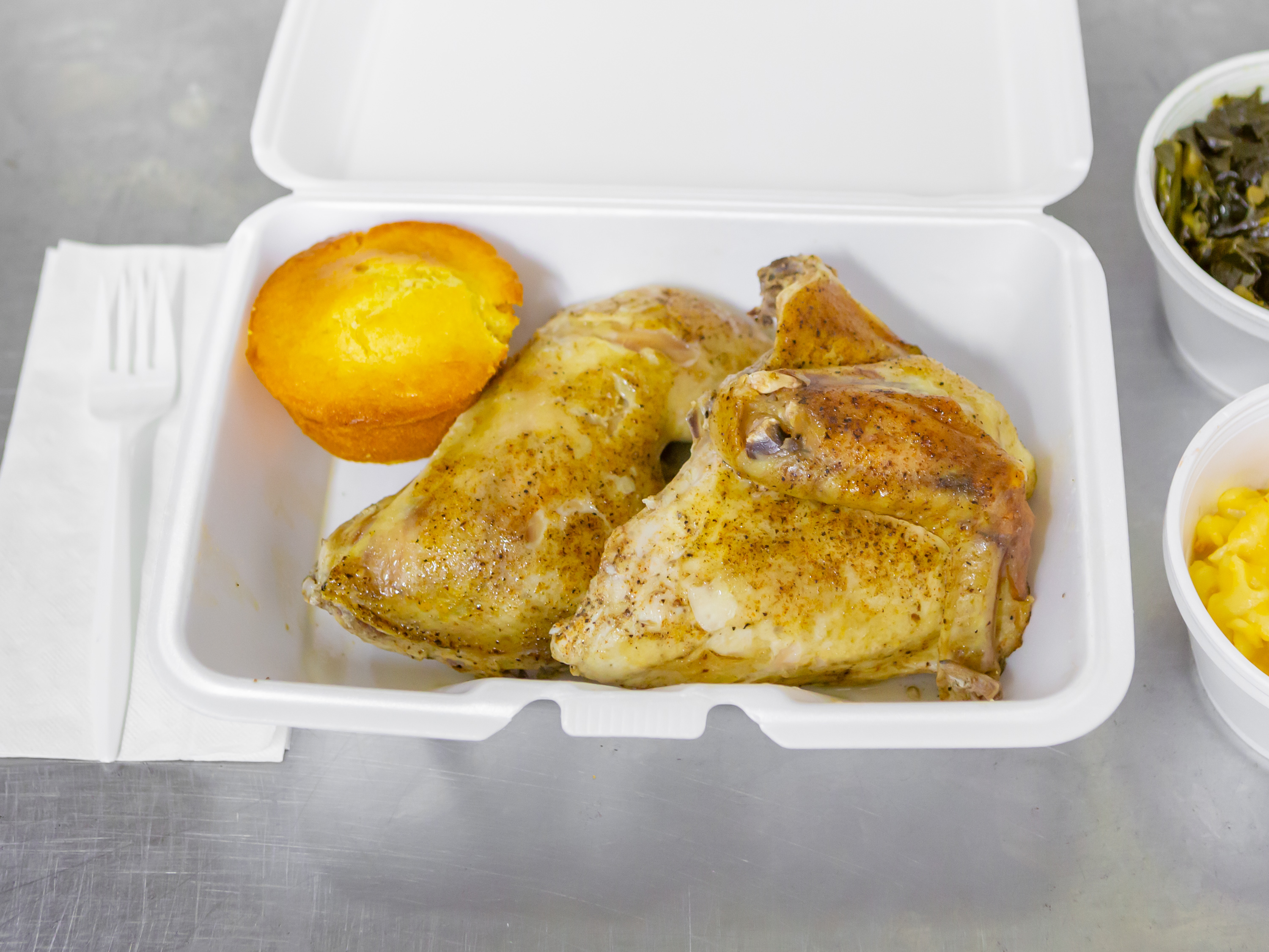 Order Baked Chicken food online from Uptown Bbq store, Detroit on bringmethat.com