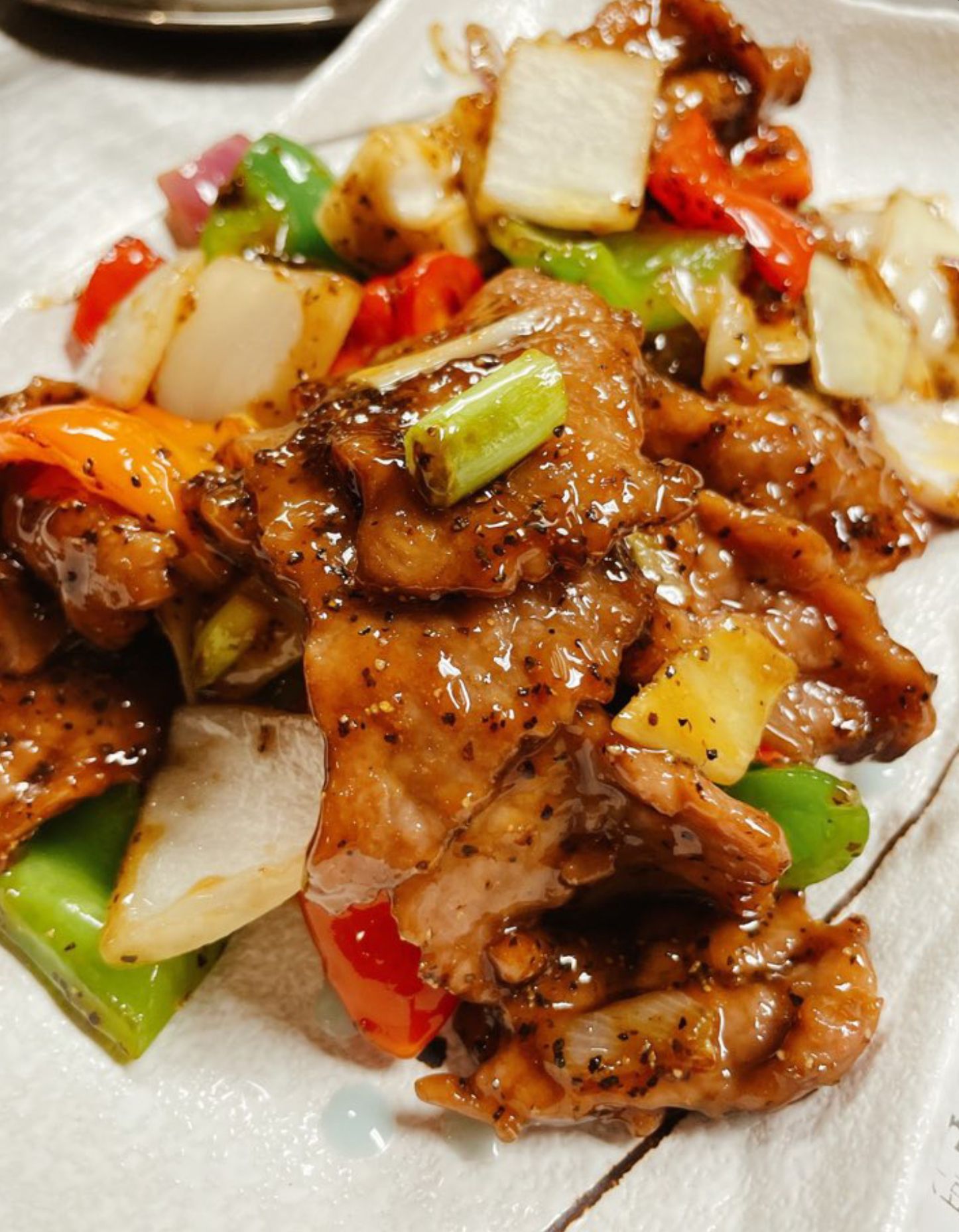 Order Kung Pao Beef 宫爆牛肉  food online from The Mandarin store, Menlo Park on bringmethat.com
