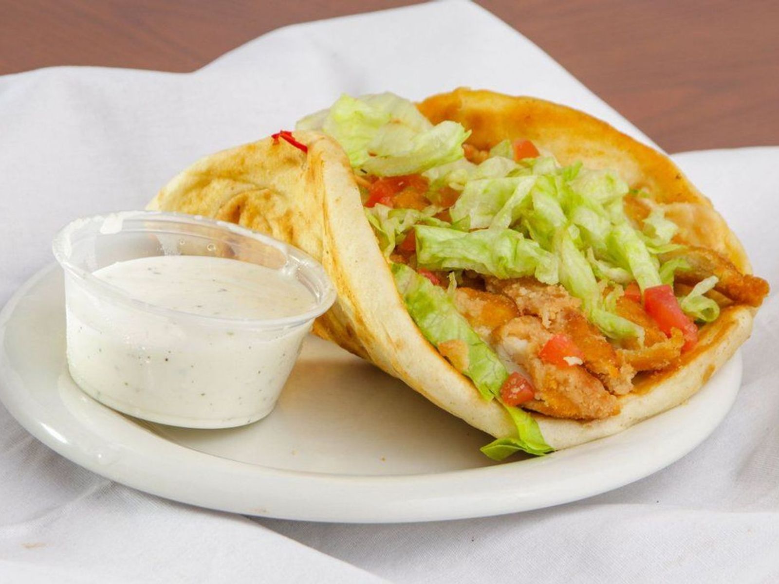 Order Chicken Fingers Pita food online from Leo Coney Island store, Roseville on bringmethat.com