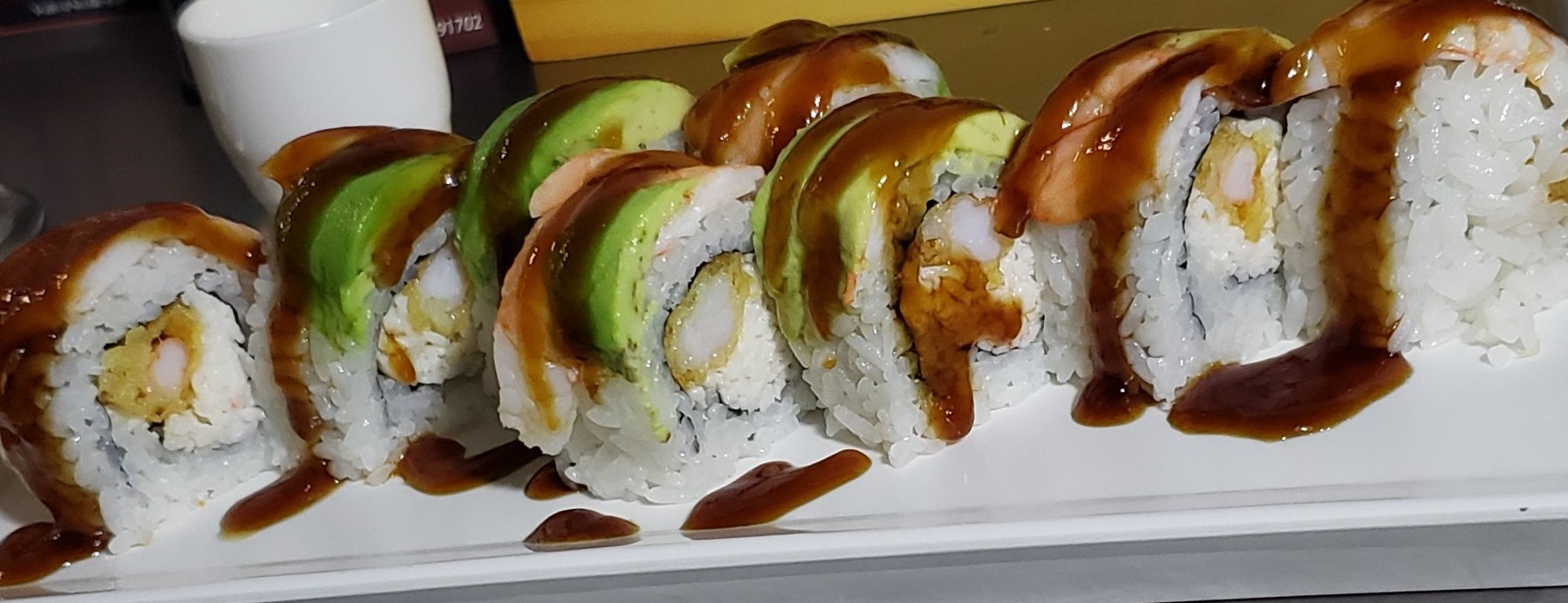 Order Shrimp Killer Roll food online from Sushi Ara store, Azusa on bringmethat.com