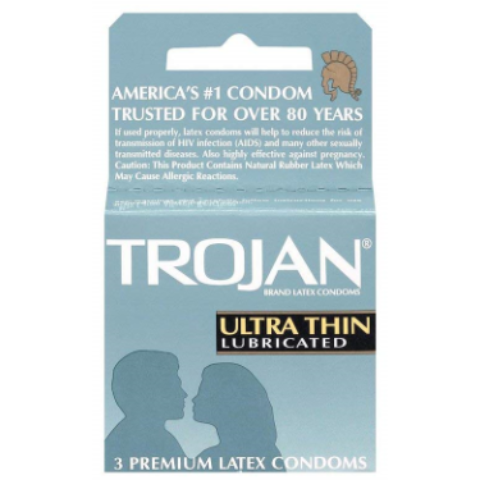 Order Trojan Ultra Thin Condom 3 Pack food online from 7-Eleven store, New Eagle on bringmethat.com