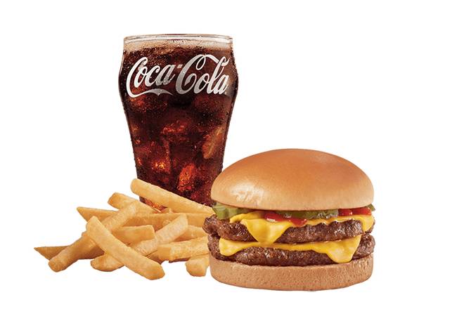 Order Original Cheeseburger Signature Stackburger™ Combo food online from Dairy Queen store, Byron on bringmethat.com