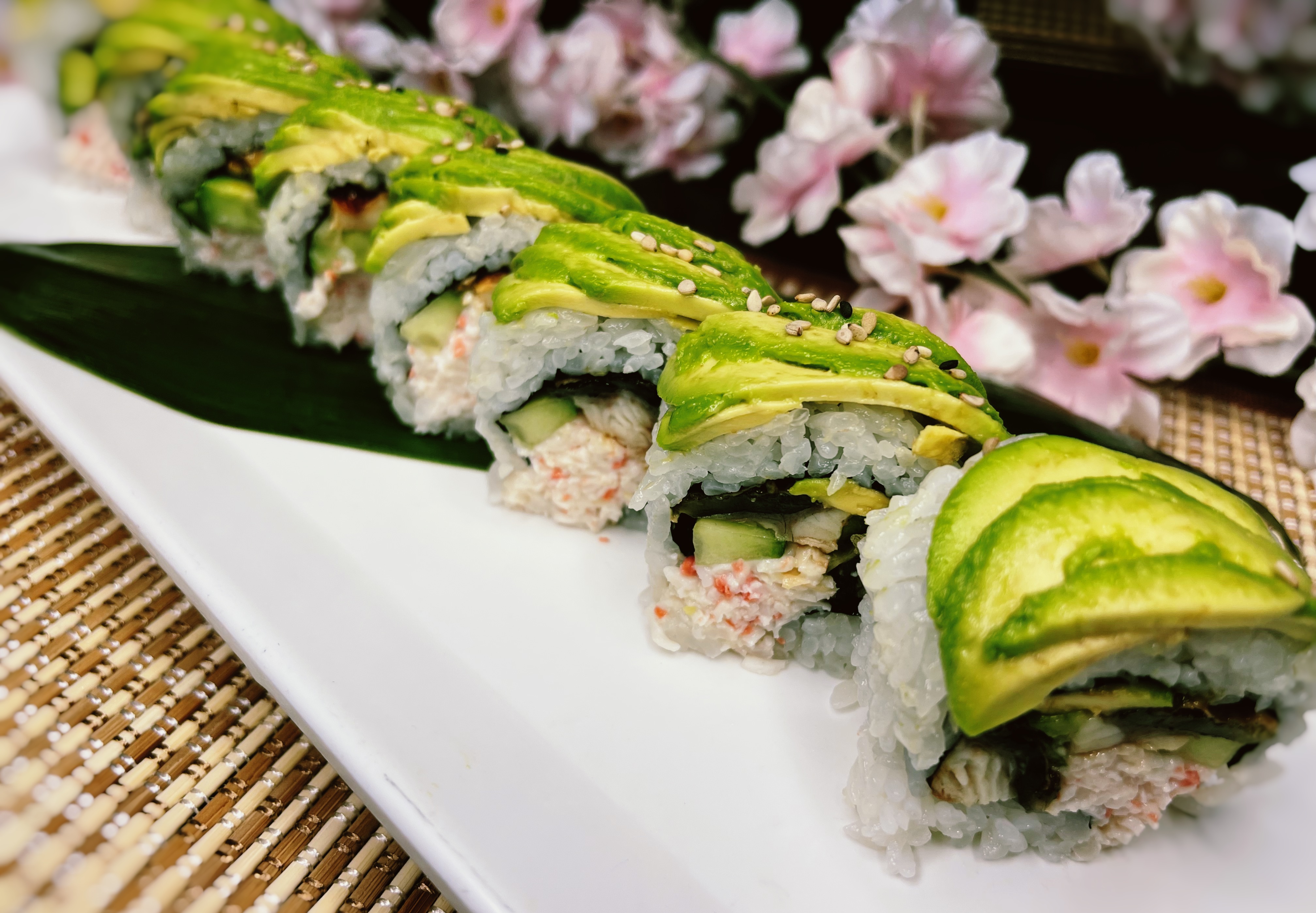 Order B1. Caterpillar Roll food online from Sushien store, Carson on bringmethat.com