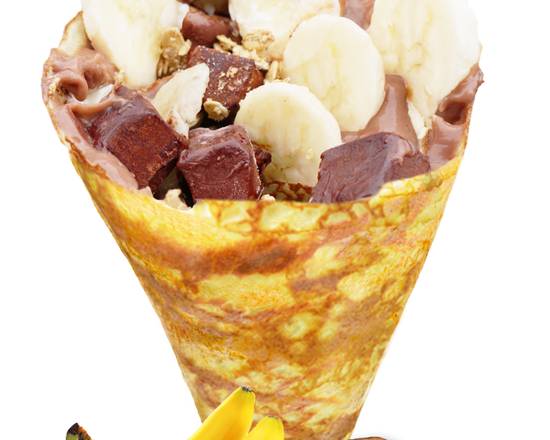 Order Choco Banana food online from Lucky Penguin Frozen Yogurt store, Glen Head on bringmethat.com