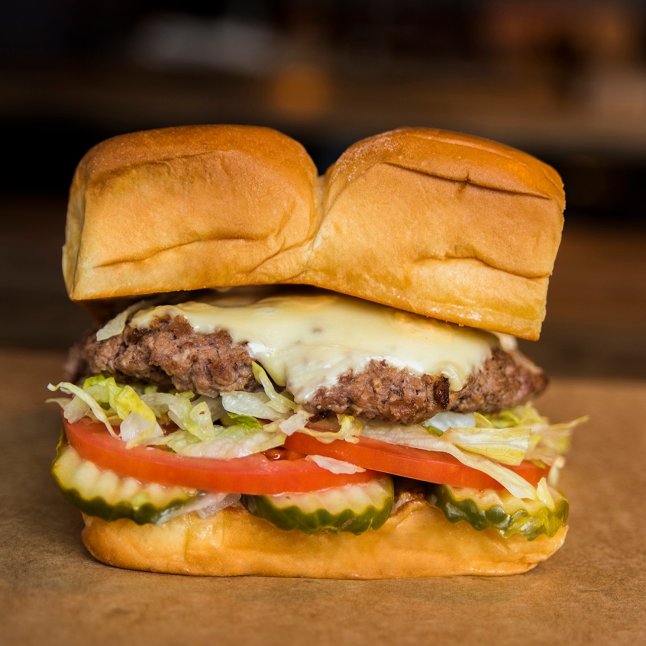 Order Cheeseburger food online from Dog Haus store, Houston on bringmethat.com