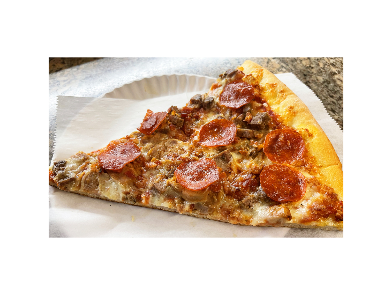 Order Meat Lover Slice food online from Previti Pizza store, New York on bringmethat.com