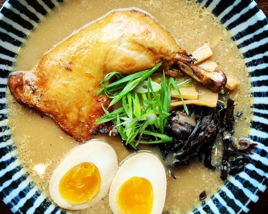 Order Tonkotsu Ramen with Chicken Leg food online from Hoshinoya store, San Francisco on bringmethat.com