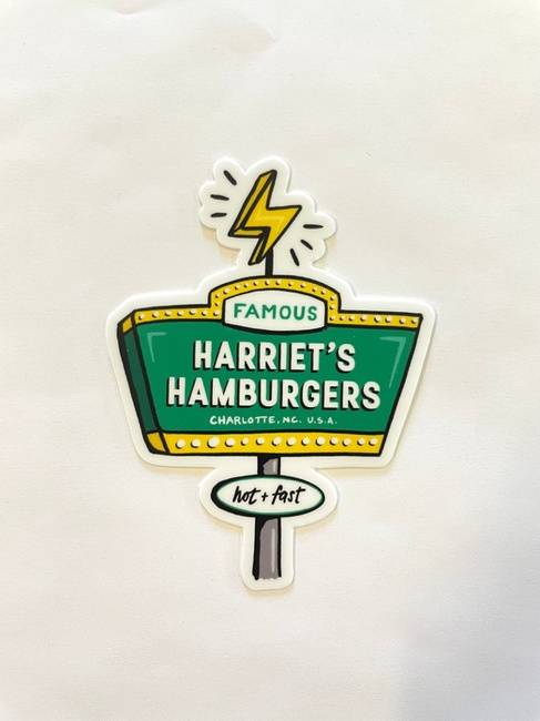 Order Vintage Sign food online from Harriet's Hamburgers #1 store, Charlotte on bringmethat.com