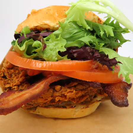 Order Fried Chicken BLT Sandwich food online from Congregation Ale House store, Long Beach on bringmethat.com