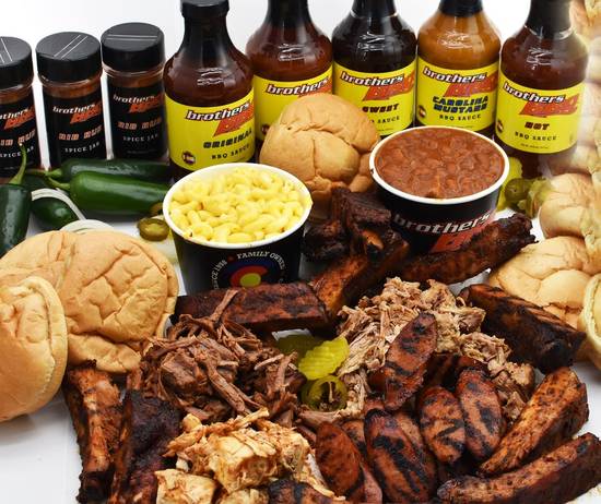 Order Party Plate food online from Brothers BBQ store, Broomfield on bringmethat.com