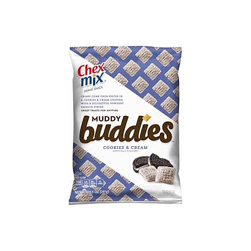 Order Chex Mix Cookies & Cream Muddy Buddies (4.25 OZ) 133736 food online from Bevmo! store, Pasadena on bringmethat.com