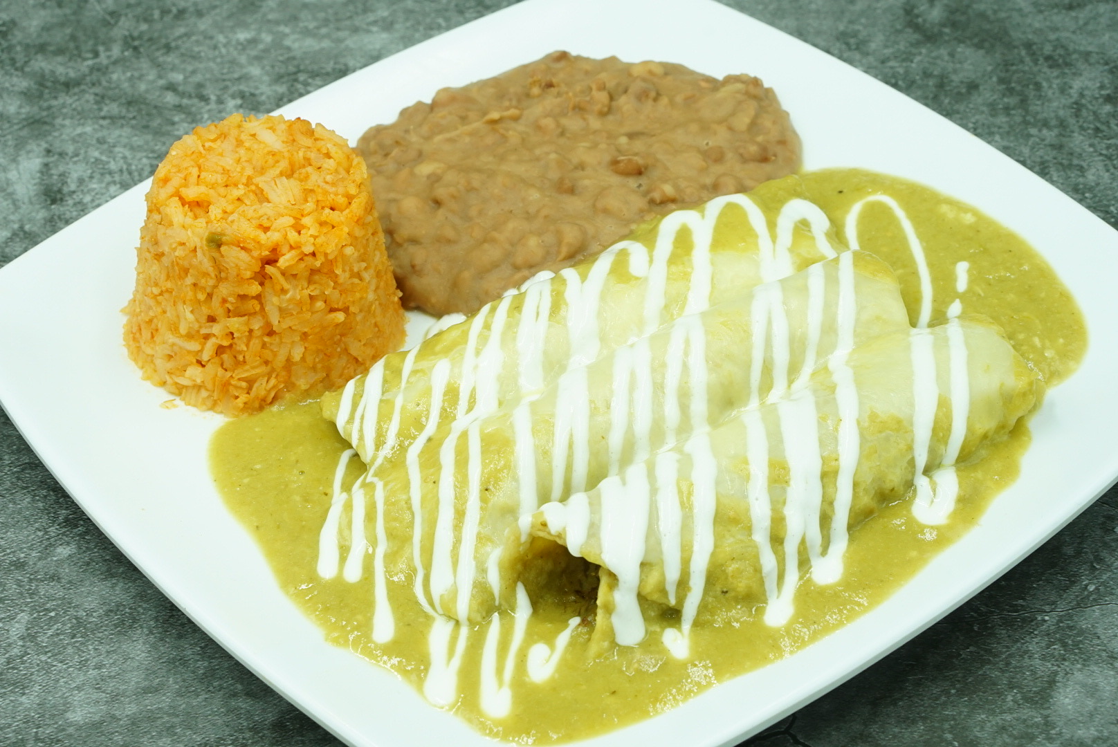 Order Enchiladas Suizas food online from Tomatito Mexican Food store, San Diego on bringmethat.com