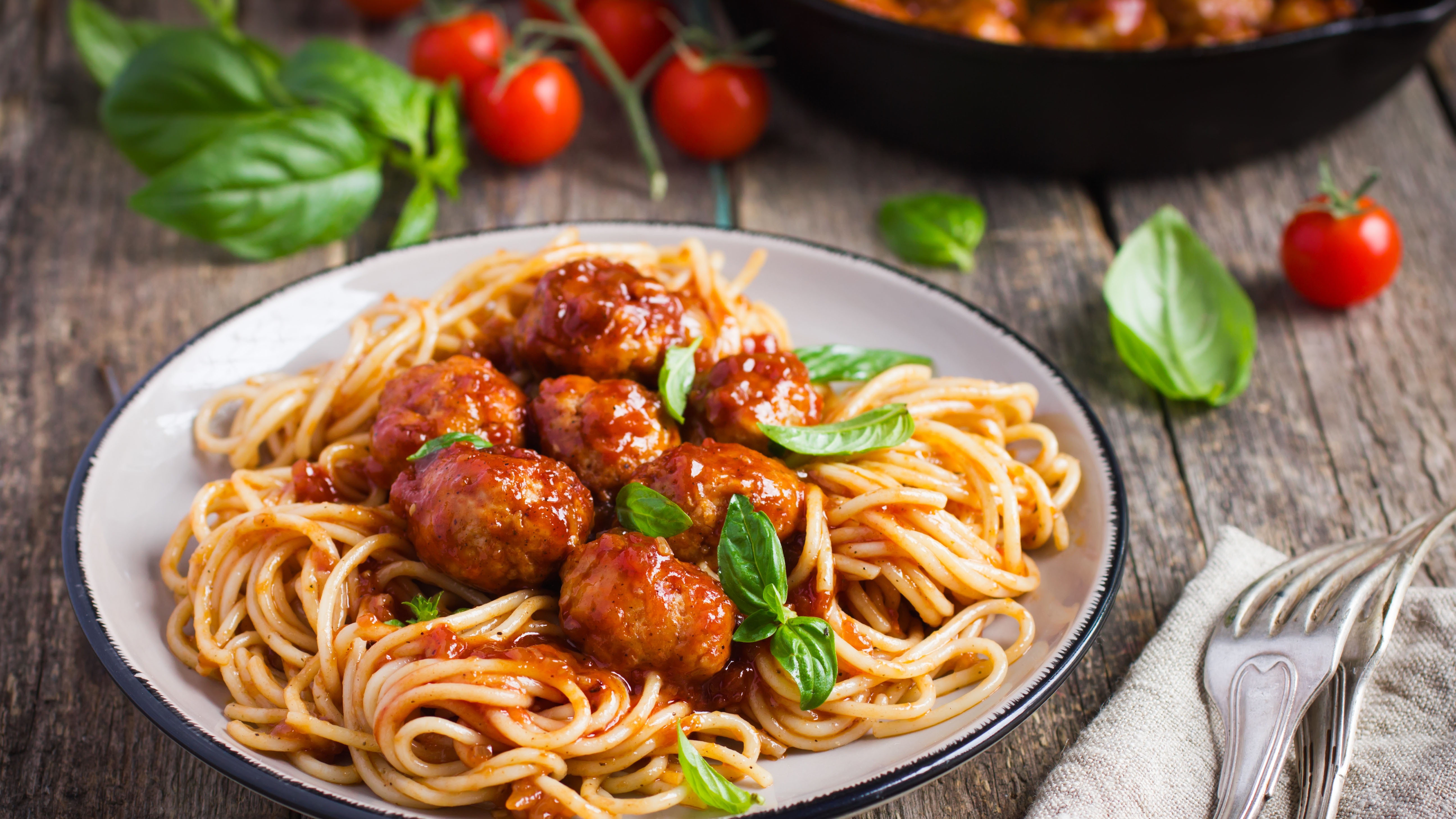 Order Spaghetti Meatball food online from The Pasta store, San Francisco on bringmethat.com