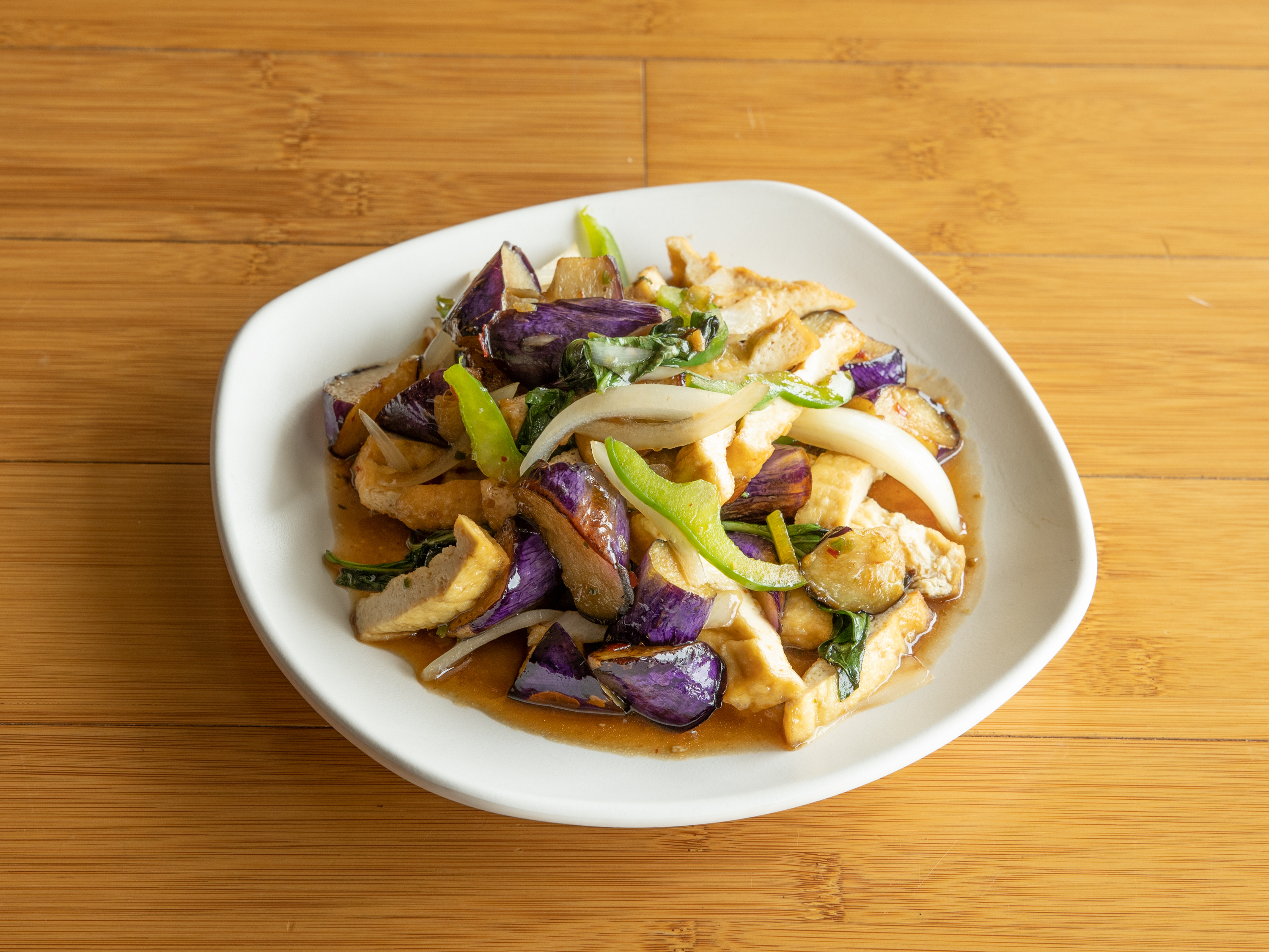 Order Spicy Eggplant food online from The Basil store, Long Beach on bringmethat.com