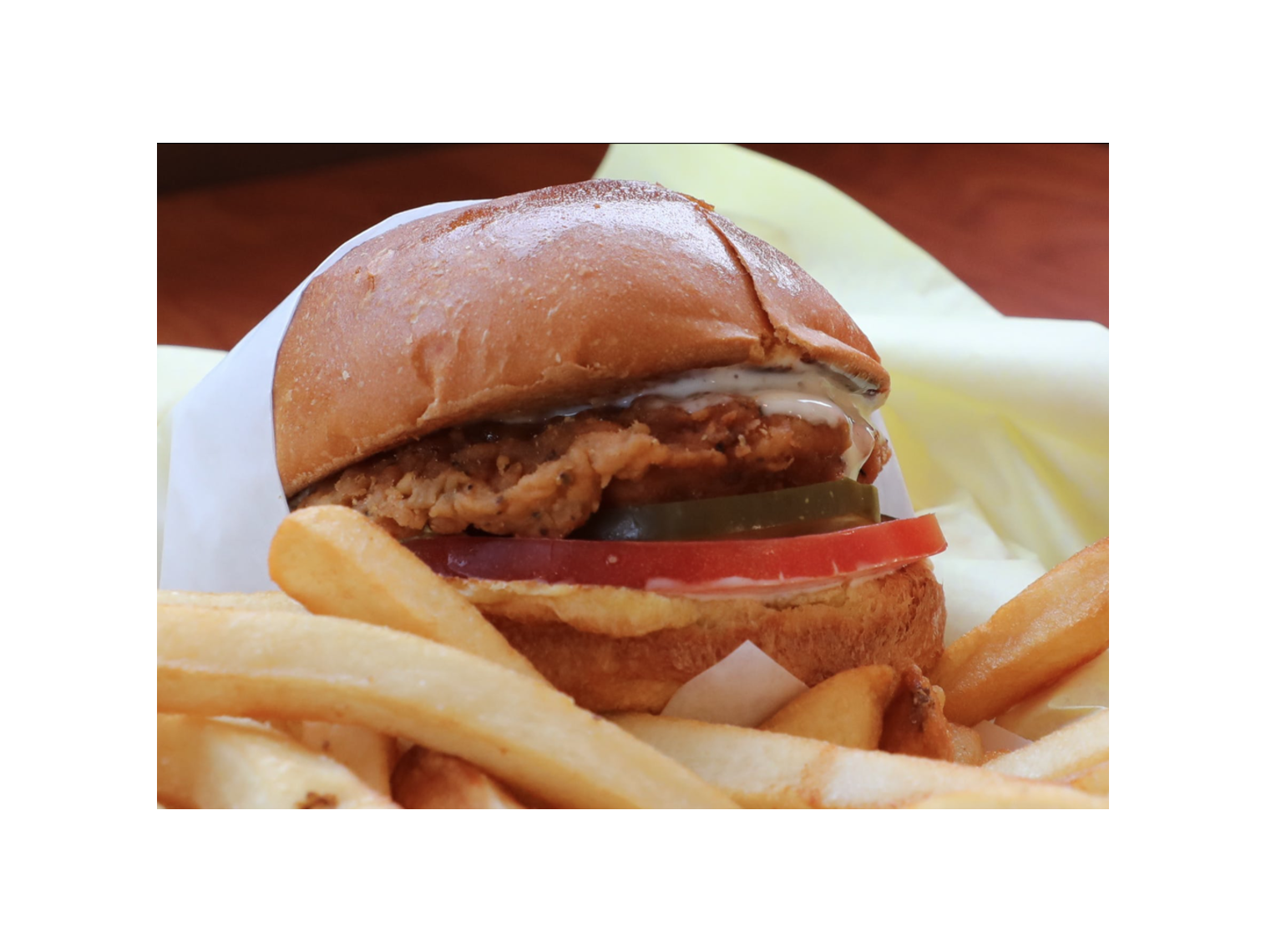 Order Cayenne Kicker Spicy Chicken Sandwich food online from Norm Famous Burgers store, Whittier on bringmethat.com