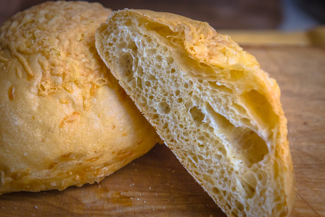 Order Asiago Cheese Bread food online from Ravenhook Bakehouse store, Washington on bringmethat.com