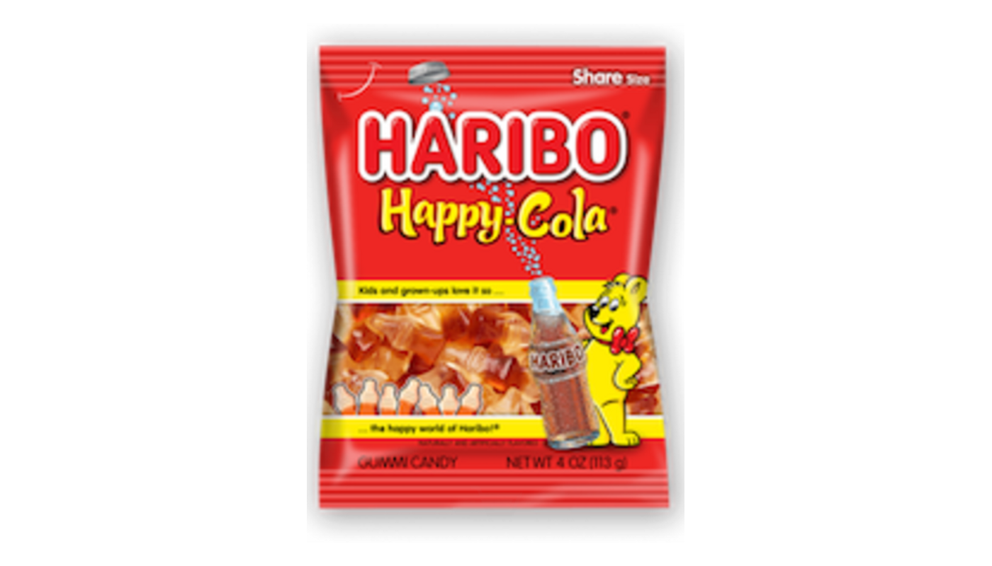 Order Haribo Happy-Cola 5oz Bag food online from Country Cousins Liquor & Jr Market store, Sylmar on bringmethat.com