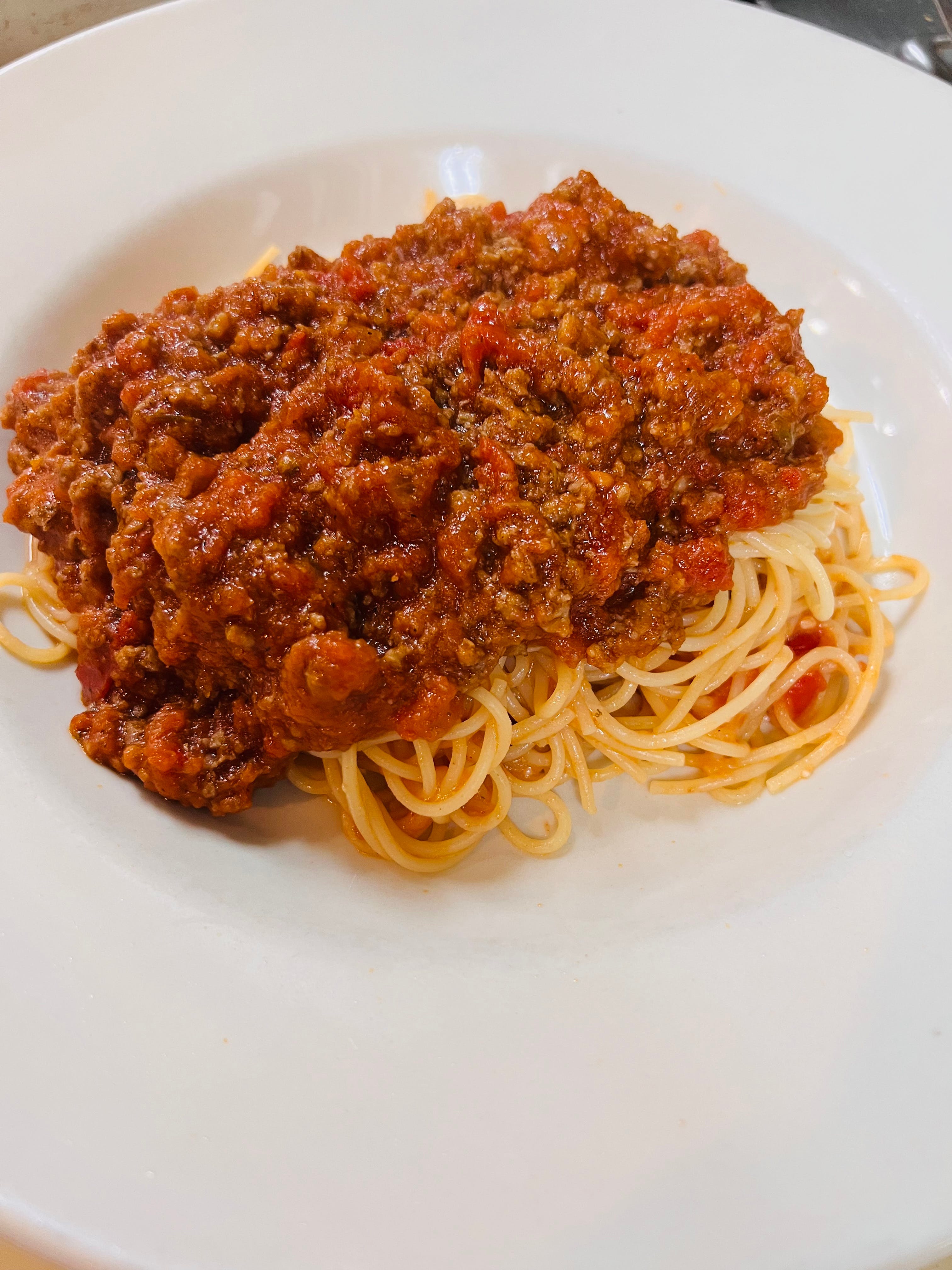 Order Pasta with Meat Sauce - Pasta food online from Bella Sera Italian Restaurant store, Copperas Cove on bringmethat.com