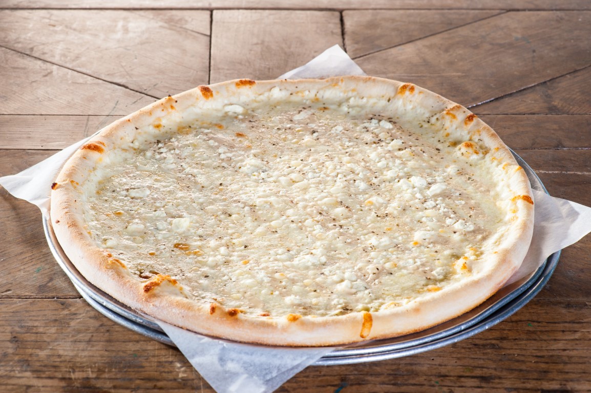 Order 4 Cheese Alfredo Pizza food online from Mama Famous Pizza & Heros store, Tucson on bringmethat.com