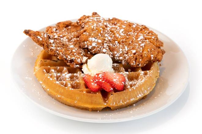 Order Chicken & Waffles food online from Sunny Street Cafe store, Des Peres on bringmethat.com