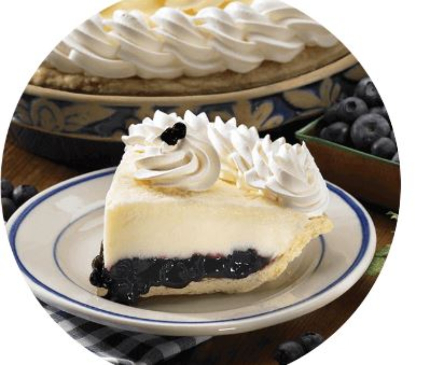 Order Double Cream Blueberry Pie food online from Marie Callender store, Fresno on bringmethat.com