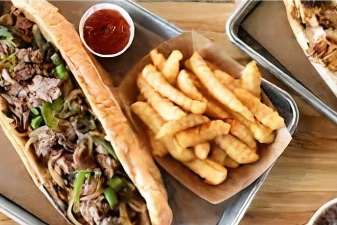 Order Philly Steak food online from D&J Fish & Chicken store, Saint Paul on bringmethat.com