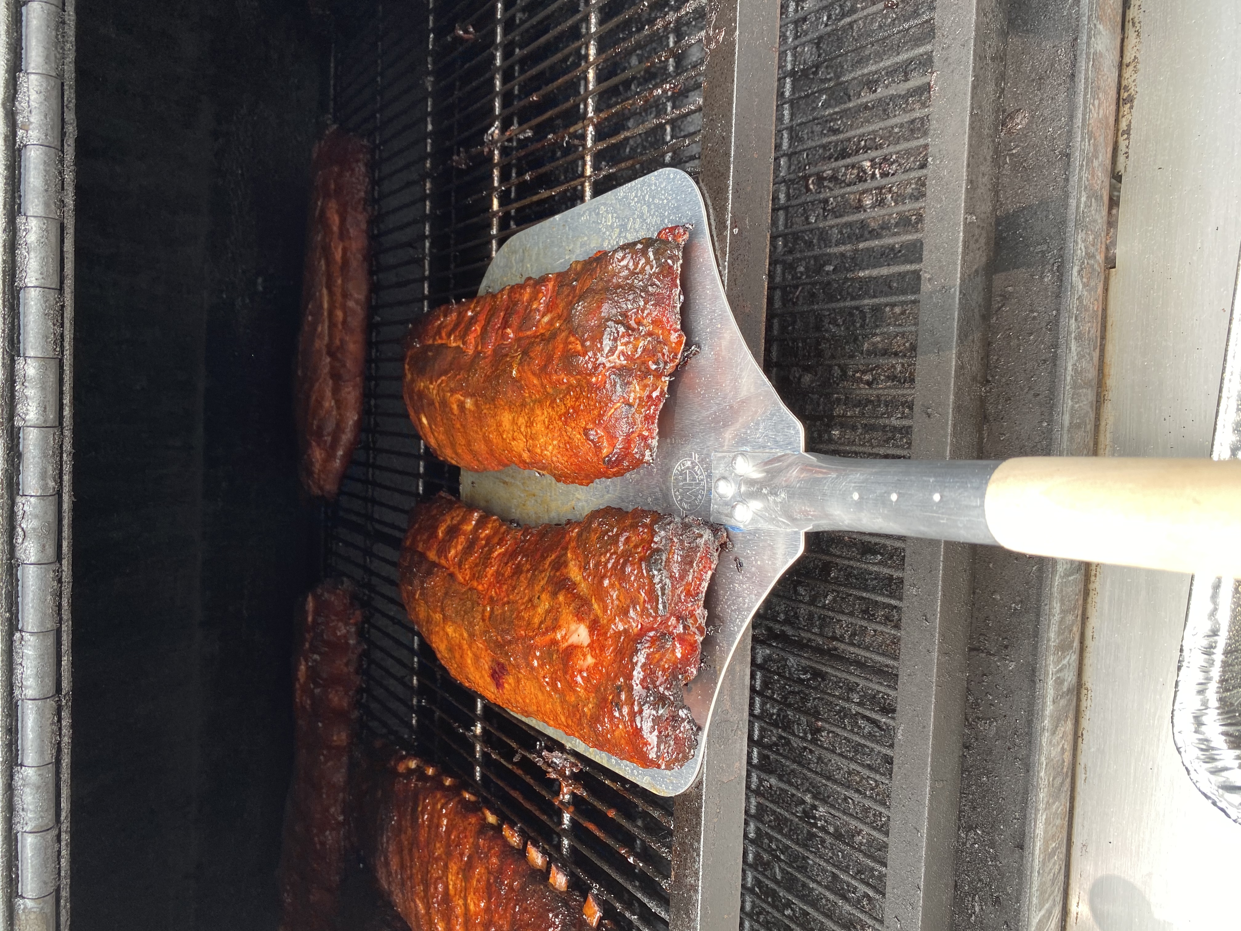 Order Smoked Baby Back Ribs food online from DK Smokin BBQ LLC store, Paradise on bringmethat.com