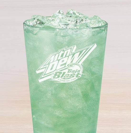 Order MTN DEW® Baja Blast® food online from Taco Bell store, Fairbanks on bringmethat.com