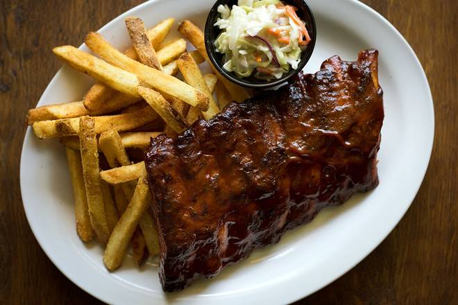 Order BARBEQUE BABY BACK RIBS- HALF RACK food online from Millers Ale House store, Alpharetta on bringmethat.com