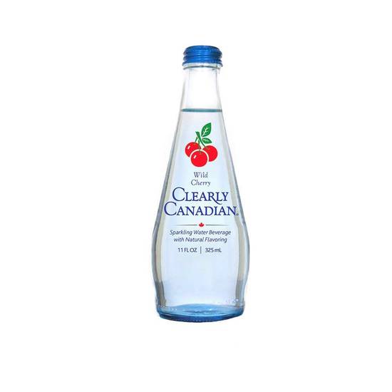 Order Clearly Canadian Wild Cherry Sparkling Water food online from Exxon Food Mart store, Port Huron on bringmethat.com