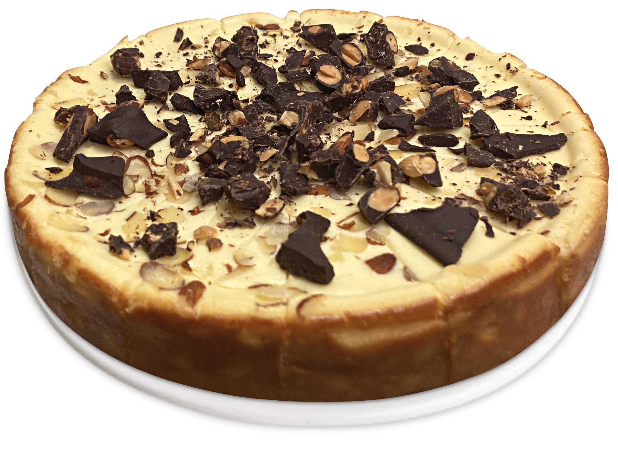 Order Sugar Free Chocolate Almond Cheesecake 2 lbs Gift Box food online from Andy Anand Chocolates store, Chino on bringmethat.com