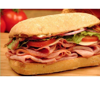 Order Ham Ham and Salami Sandwich food online from Murphy Deli store, Austin on bringmethat.com
